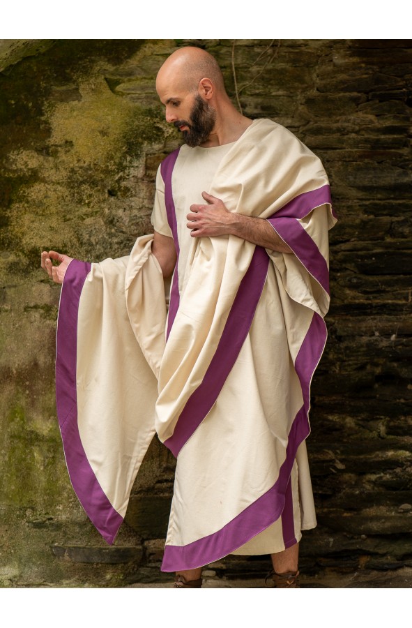 Túnica y toga romana praetexta –...