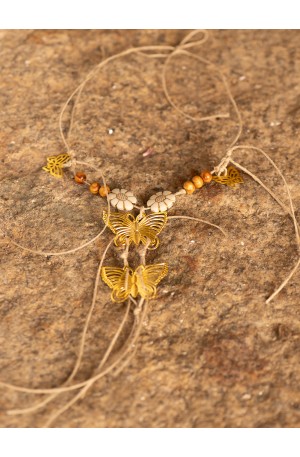 Handcrafted butterfly and...