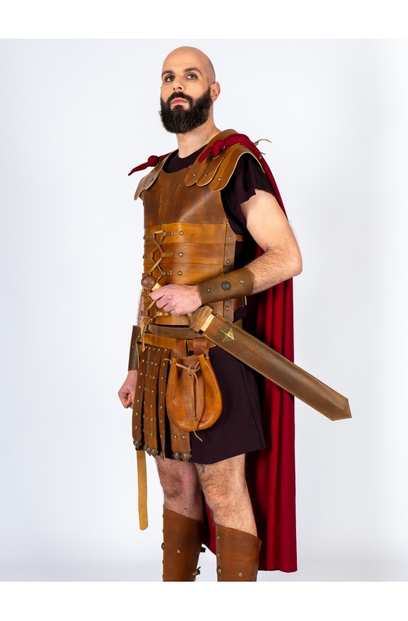 Funda de espada romana con cinturón