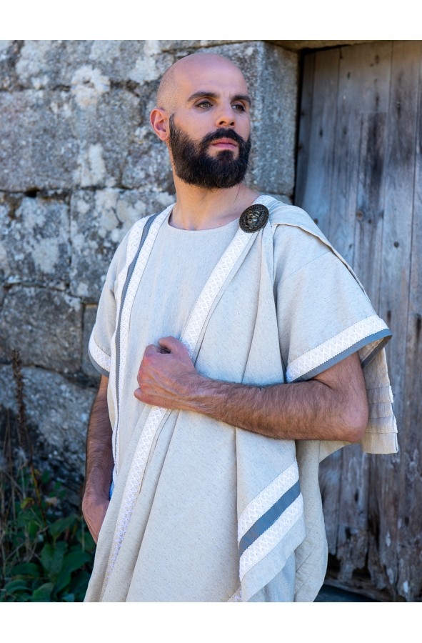 Roman long tunic in a cotton-blend...