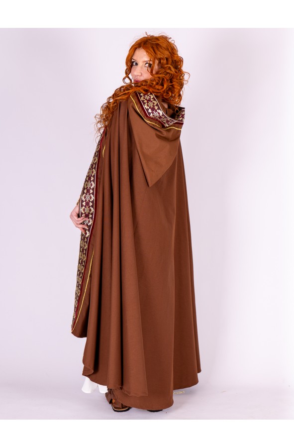 Vestido romano en color blanco con...