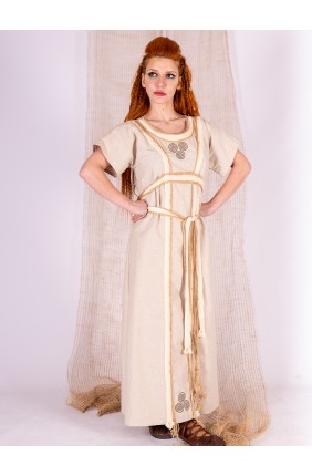 Vestido celta en crudo con...