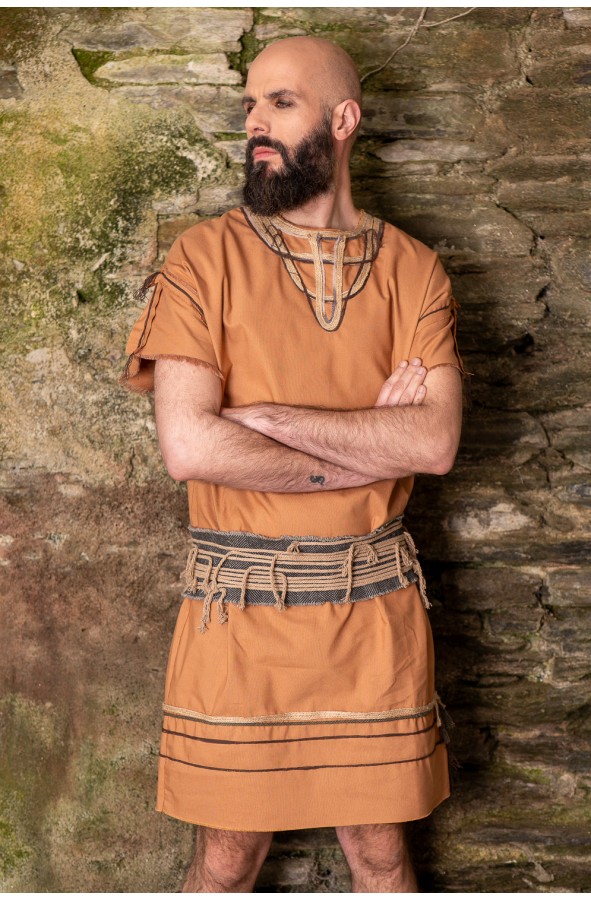 Celtic or Viking costume with rope...
