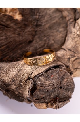 Brazalete vikingo dorado...