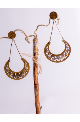 Pendientes de madera en...